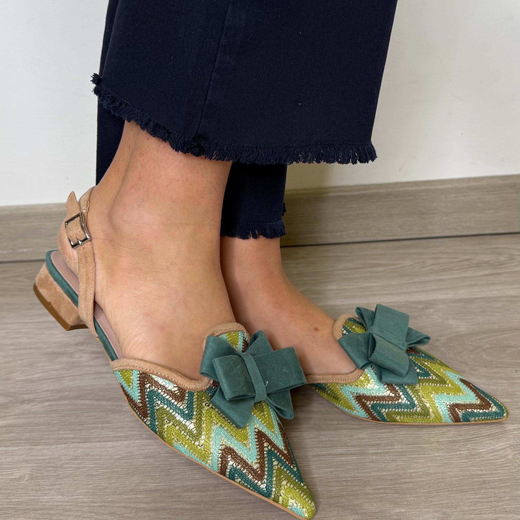 Slingback Fiocco