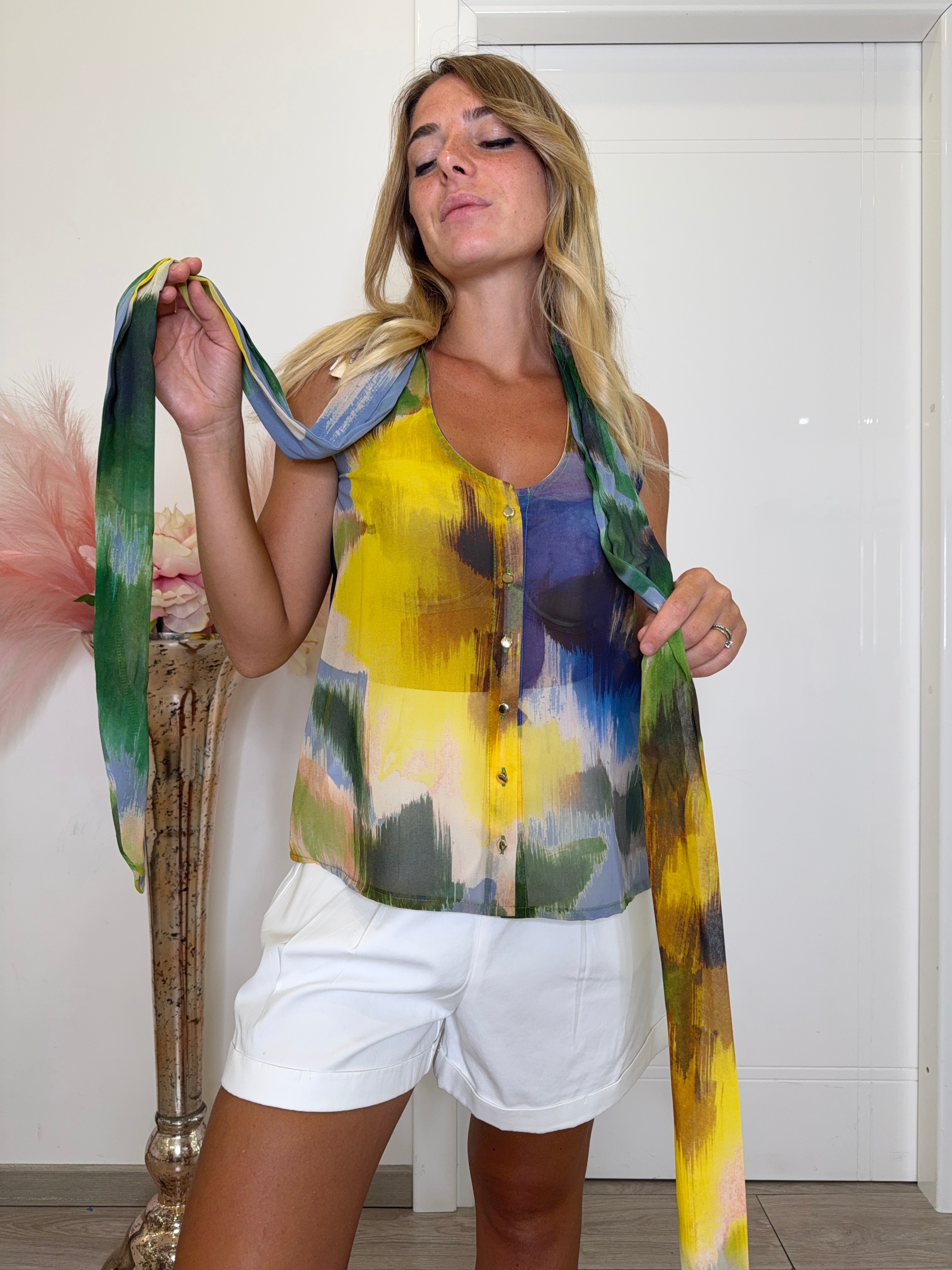 Camicia flora