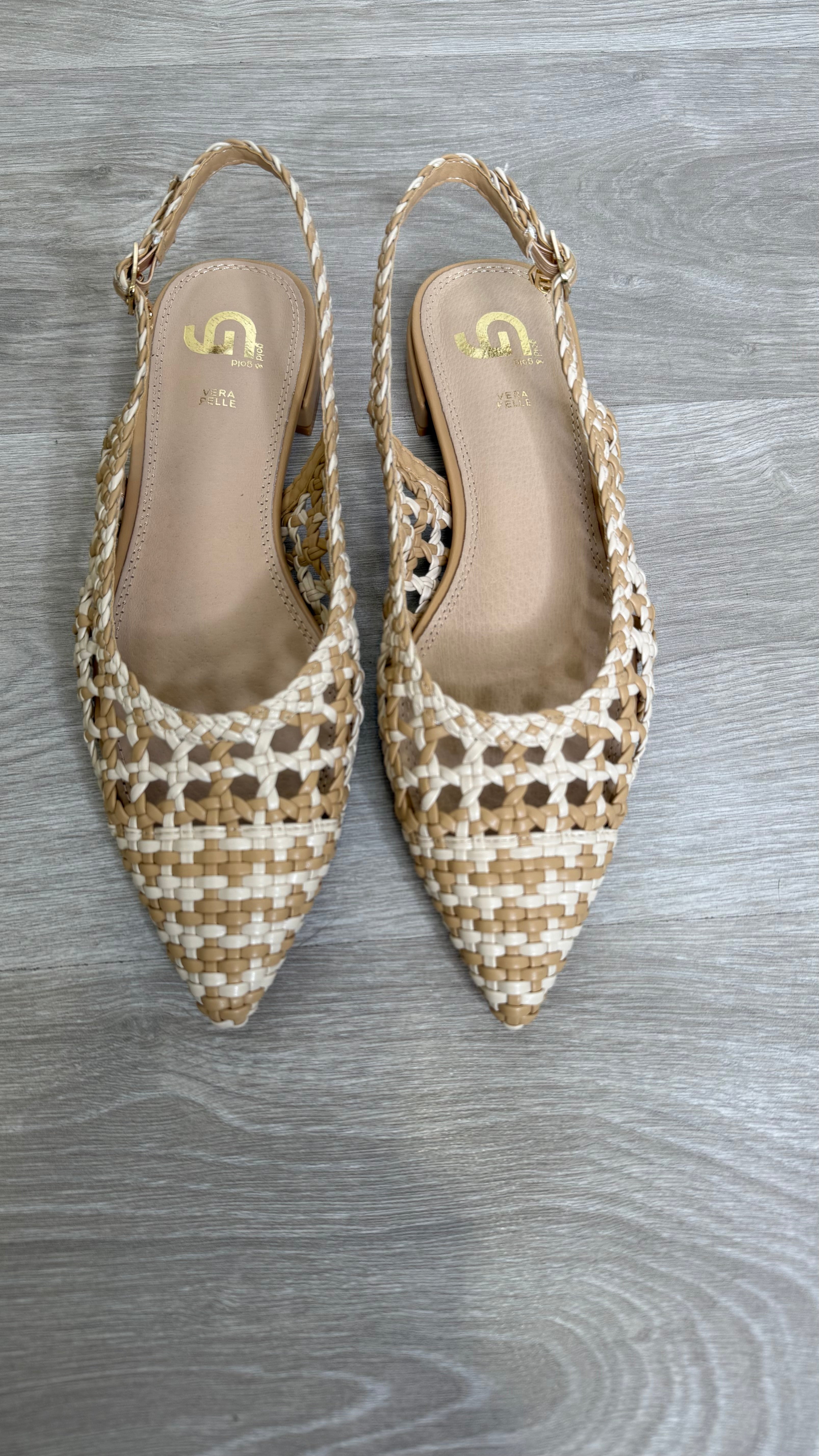 Slingback Raffia