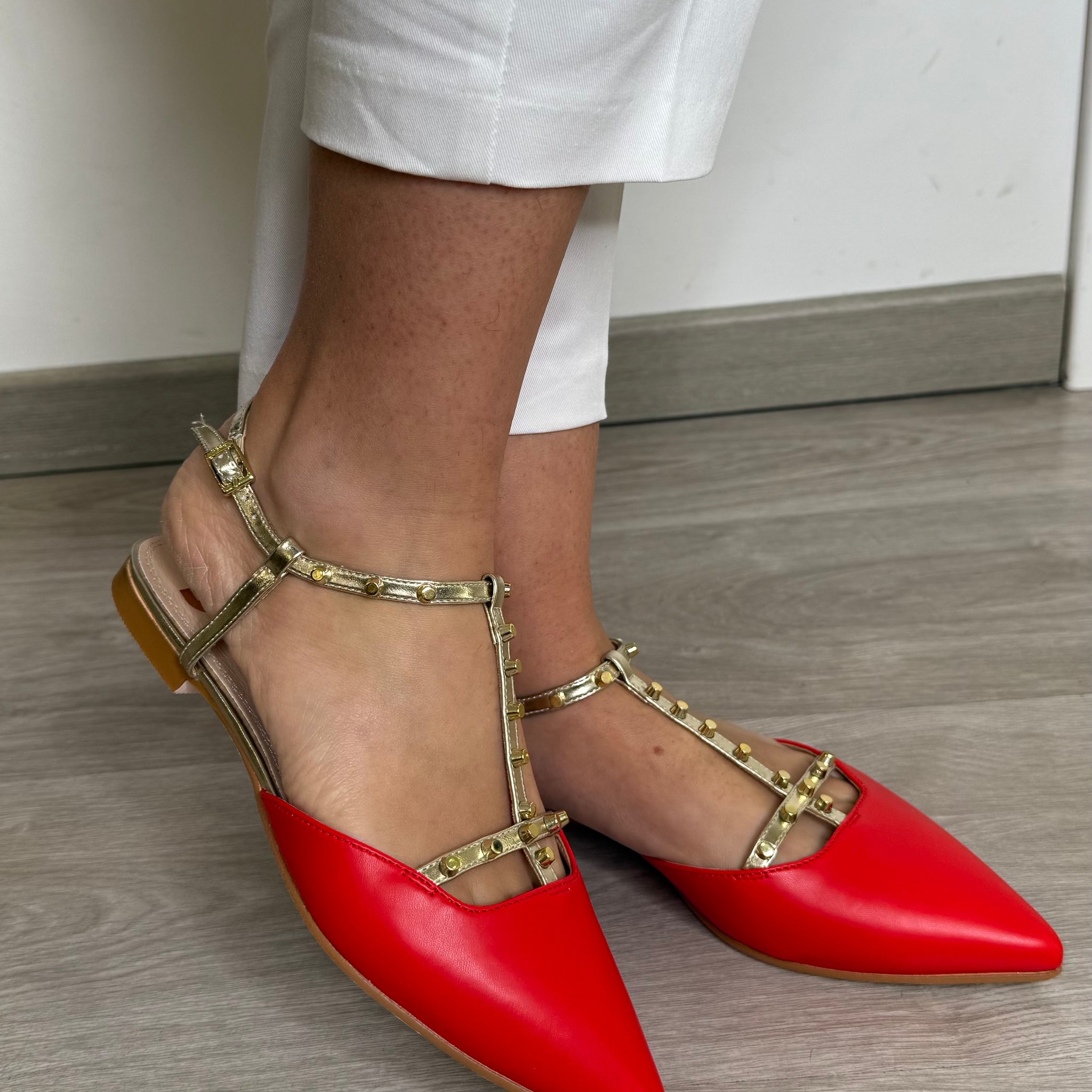 Slingback borchie