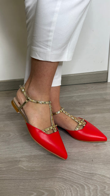 Slingback borchie