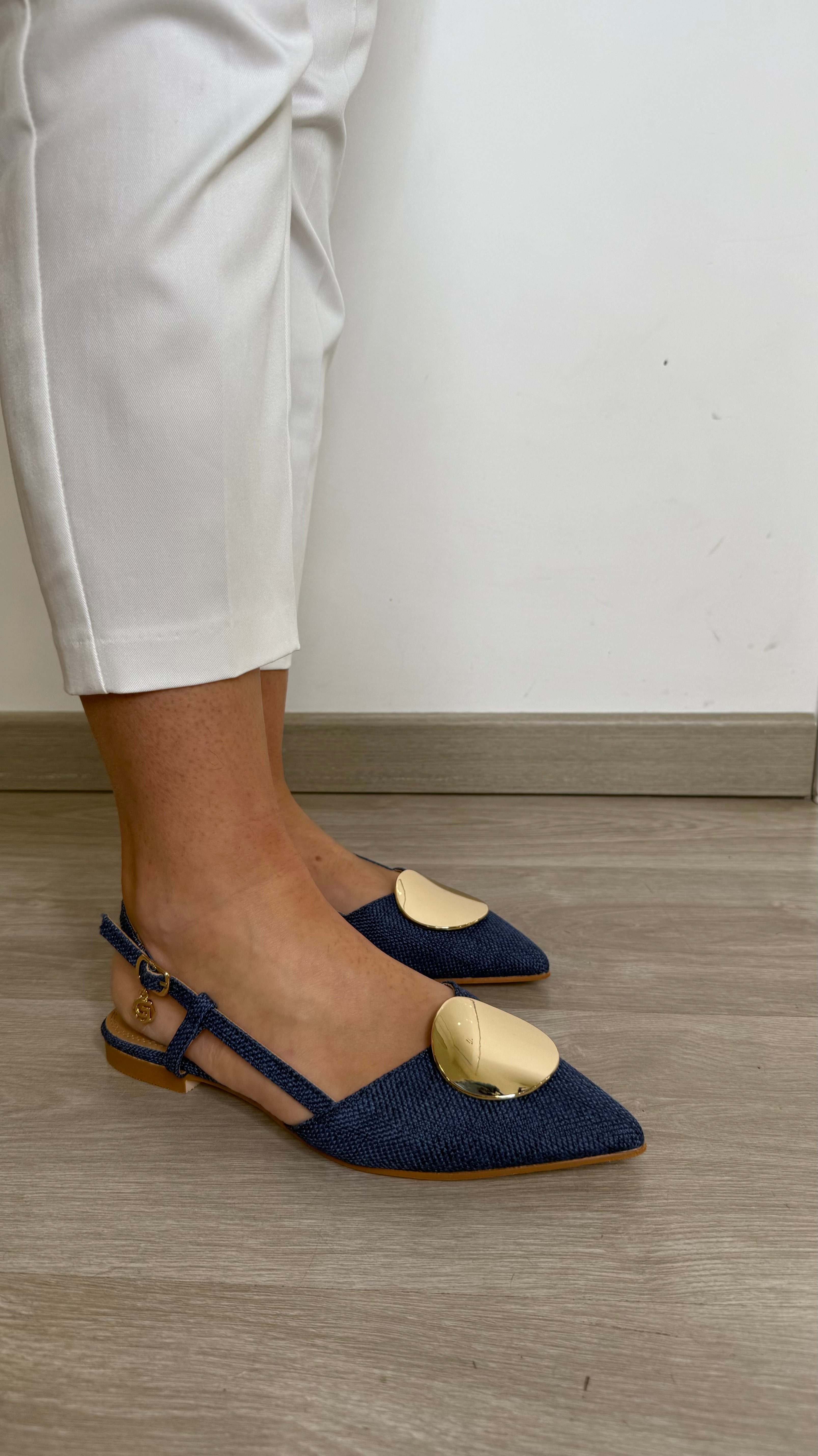 Slingback Raffia