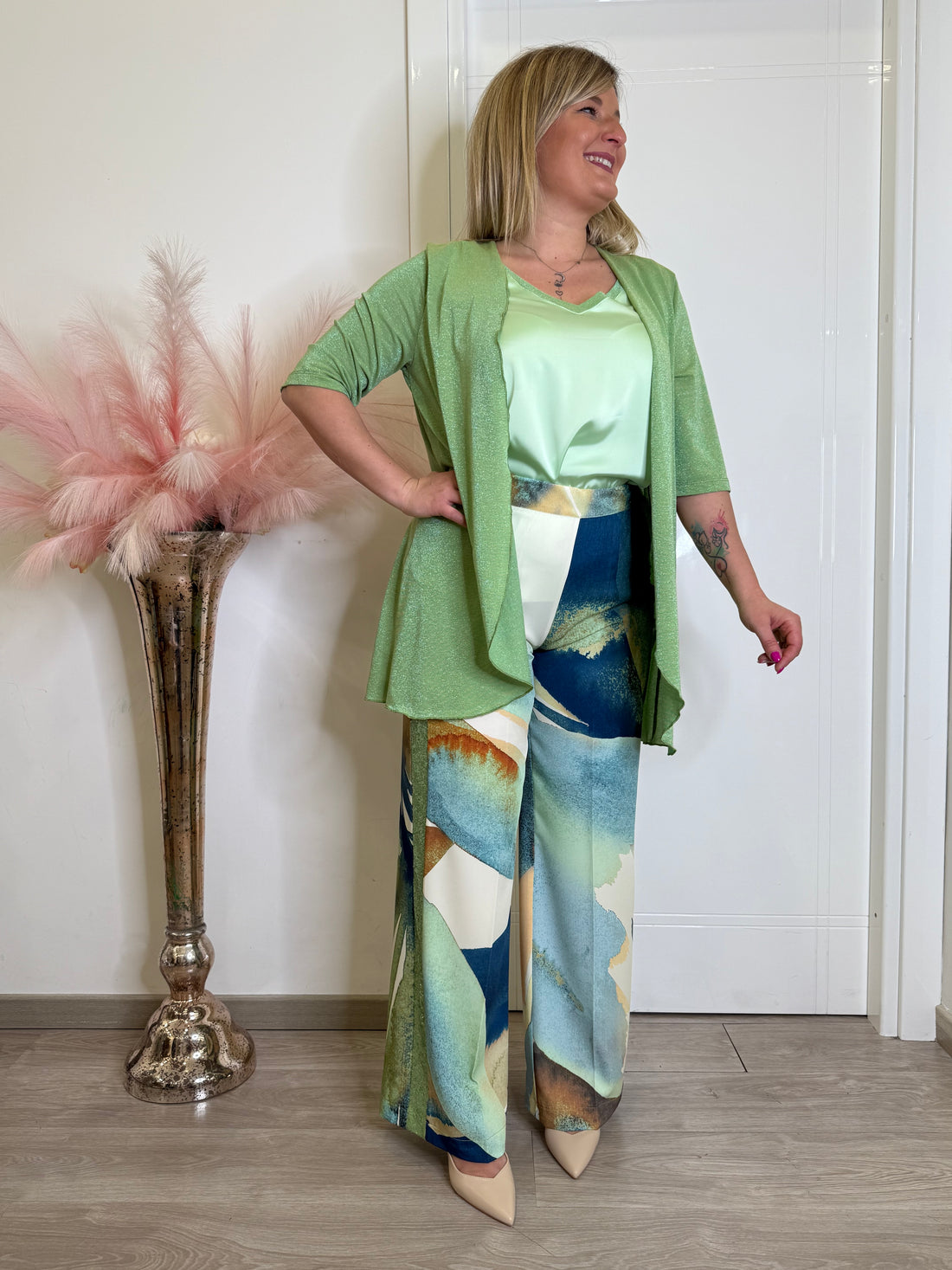 Copri spalle in lurex