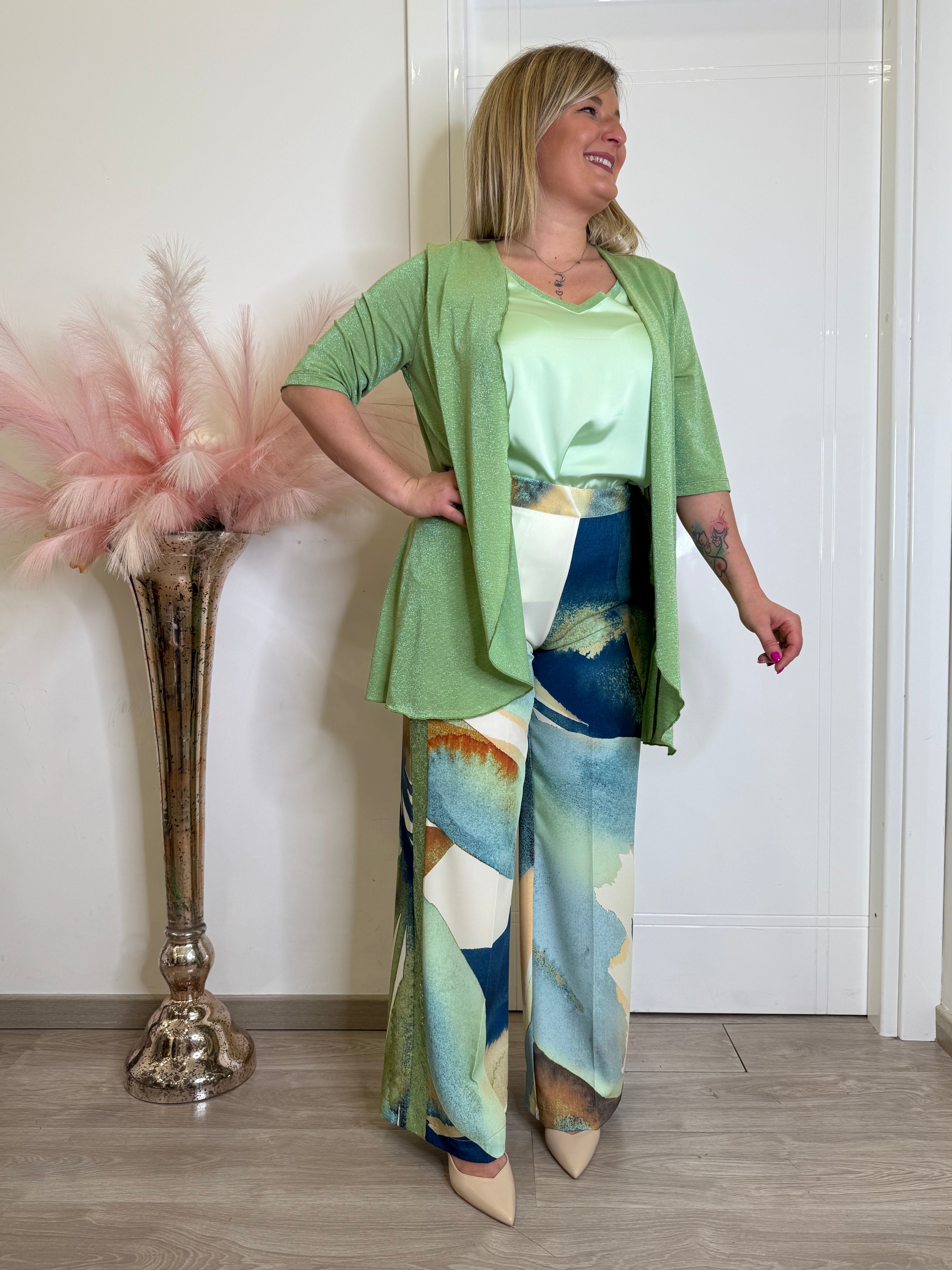 Copri spalle in lurex